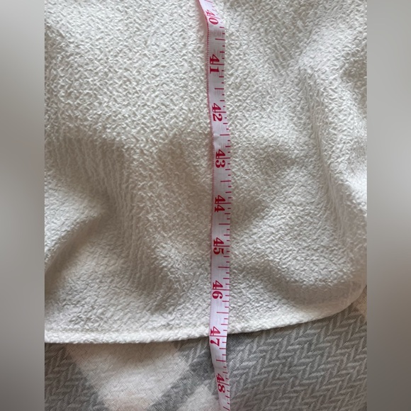 NWT - Anne Klein White Sleeveless Mid-Calf Tie Waist Dress - Picture 11 of 16